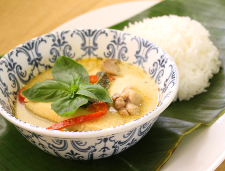 チキンのタイ風グリーンカレー